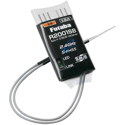 Futaba 1CH R2001SB 2.4GHz SFHSS SBus 3/8 Channel Drone Receiver